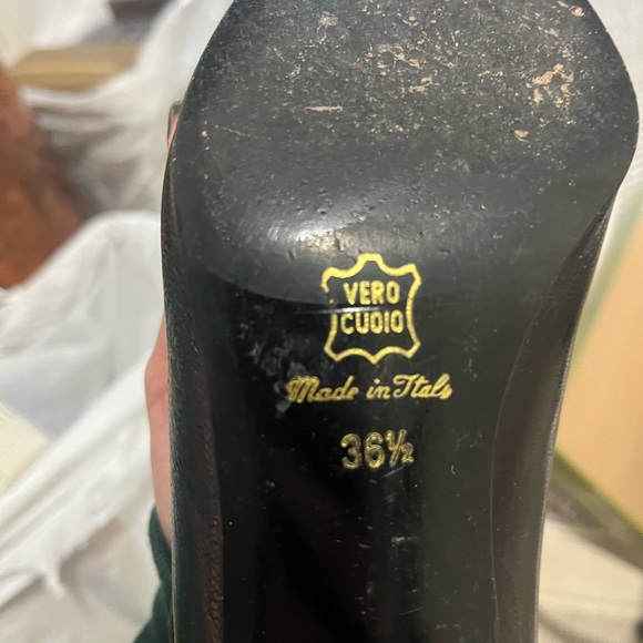 Black heels made in Italy - Picture 3 of 4